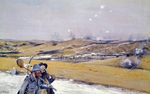 Verdún, 1916 de Francois Flameng